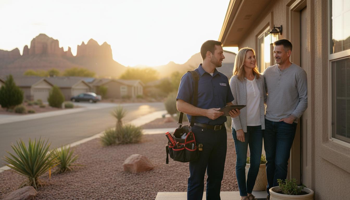 HVAC Technician serving homeowners